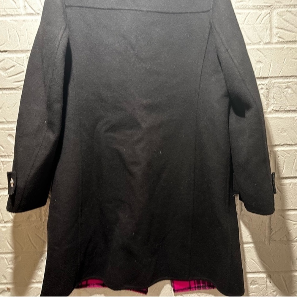 Versace Double Breasted Felt Wool Coat Size 46 - Picture 5 of 11